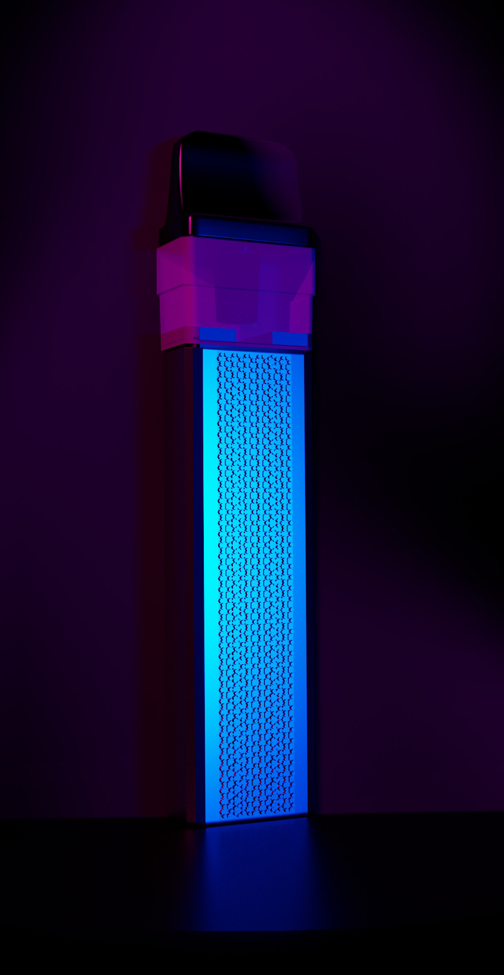 Stylized CGI vape system for commercials