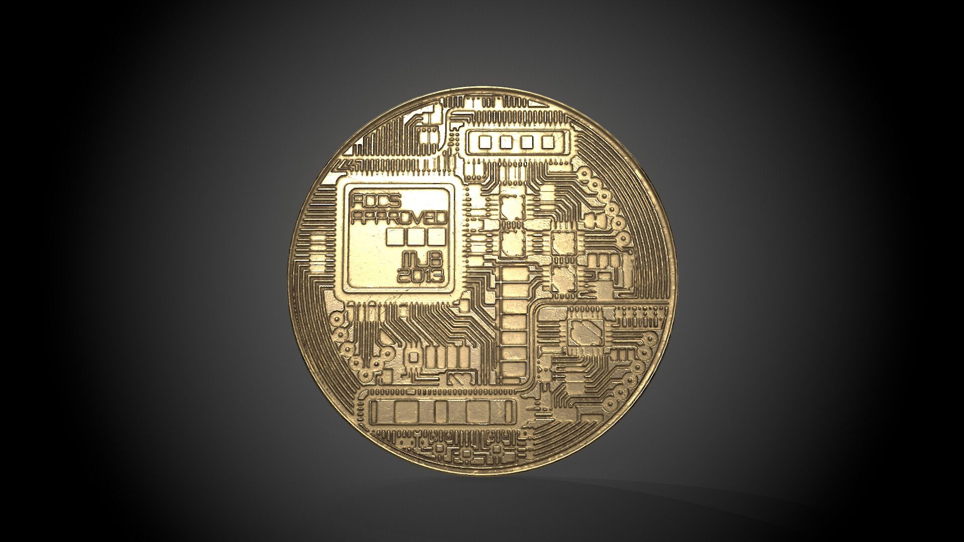 Realistic render using height and normal maps for extra detail